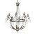 Antonia Eight Light Chandelier in French Bronze (57|241448) Antonia Eight Light Chandelier in French Bronze (57|241448)