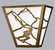 Alpine Two Light Wall Sconce in Antique Copper (57|23911)