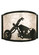 Motorcycle One Light Wall Sconce in Textured Black (57|23826)