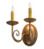 Jenna LED Wall Sconce in Gold Metallic (57|238069)
