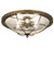 Dominga LED Flushmount in Dark Smoke (57|237956)