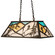 Alpine Six Light Oblong Pendant in Antique Copper (57|23746)