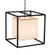 Kitzi Box Four Light Pendant in Solar Black (57|237278)