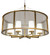 Tryon LED Chandelier in Gold Matte (57|237064)