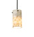 Cilindro One Light Pendant in Black Metal (57|235318)