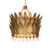 Tonga 12 Light Chandelier in Gold Metallic (57|234417)