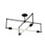 Pronograde Four Light Semi-Flushmount in Mirror Black (57|234232)