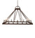Retreat 12 Light Chandelier in Distressed Chestnut (57|234209)