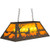 Deer at Lake Six Light Pendant in Oil Rubbed Bronze (57|233927)