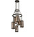 Cartier Six Light Chandelier in Timeless Bronze (57|233898)