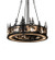 Tall Pines Eight Light Chandel-Air in Wrought Iron (57|233793) Tall Pines Eight Light Chandel-Air in Wrought Iron (57|233793)