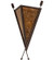 Desert Arrow Two Light Wall Sconce in Distressed Rust (57|233675)