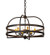Aldari Six Light Chandelier in Old Wrought Iron (57|233402)