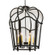 Citadel Six Light Pendant in Black Metal (57|233011)