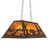 Bear At Lake Six Light Pendant in Timeless Bronze (57|231978)