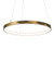 Anillo Halo LED Pendant in Brass Tint (57|231755)