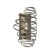 Cyclone One Light Wall Sconce in Nickel (57|231618)