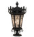 Chaumont Three Light Pier Mount in Anodized Effect Black (57|231586)