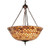 Tiffany Fishscale Three Light Pendant in Mahogany Bronze (57|230951)