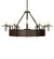 Costello 12 Light Chandel-Air in Costello Black/Blackened Copper (57|230833)