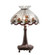 Roseborder Three Light Table Lamp in Mahogany Bronze (57|230639)