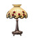 Roseborder Three Light Table Lamp in Mahogany Bronze (57|230474)