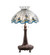 Roseborder Three Light Table Lamp in Mahogany Bronze (57|230472)