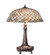 Tiffany Fishscale Three Light Table Lamp in Mahogany Bronze (57|230462)