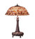 Fishscale Three Light Table Lamp in Mahogany Bronze (57|230408)