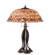 Fishscale Three Light Table Lamp in Mahogany Bronze (57|230385)