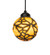 Castle One Light Pendant in Dark Bronze (57|230028)