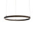 Anillo Halo LED Pendant in Florence Walnut (57|229988)