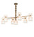 Lex 13 Light Chandelier in Matte Brass (57|229437)