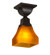 Bungalow One Light Flushmount in Timeless Bronze (57|229387)