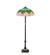 Tiffany Cabbage Rose Three Light Floor Lamp in Mahogany Bronze (57|229130)