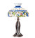 Rose Vine Three Light Table Lamp in Mahogany Bronze (57|228803)
