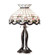 Roseborder Three Light Table Lamp in Mahogany Bronze (57|228791)