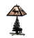 Lone Moose Two Light Table Lamp in Textured Black Textured Black (57|228787)