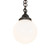 Revival One Light Pendant in Craftsman Brown (57|227733)