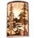 Tall Pines Two Light Wall Sconce in Vintage Copper (57|224711)