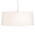 Bruges Five Light Pendant in Flat Black And Gloss White (57|224023)