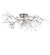 Thicket LED Chandelier in Polished Stainless Steel (57|221927)