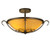 Alaine Three Light Semi-Flushmount in Gilded Tobacco (57|221630) Alaine Three Light Semi-Flushmount in Gilded Tobacco (57|221630)
