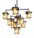 Seneca Nine Light Chandelier in Craftsman Brown (57|220873)