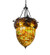 Greenbriar Oak Three Light Pendant in Textured Black (57|220846)