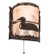 Loon One Light Wall Sconce in Distressed Chestnut (57|220796)