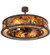 Whispering Pines Eight Light Chandel-Air in Oil Rubbed Bronze (57|219293)