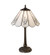 Roses One Light Table Lamp in Rust (57|218823)