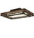 Quadrato LED Semi-Flushmount in Oil Rubbed Bronze (57|217644)