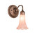 Pink Pond Lily One Light Wall Sconce in Mahogany Bronze (57|216932)